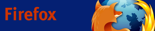 Firefox banner